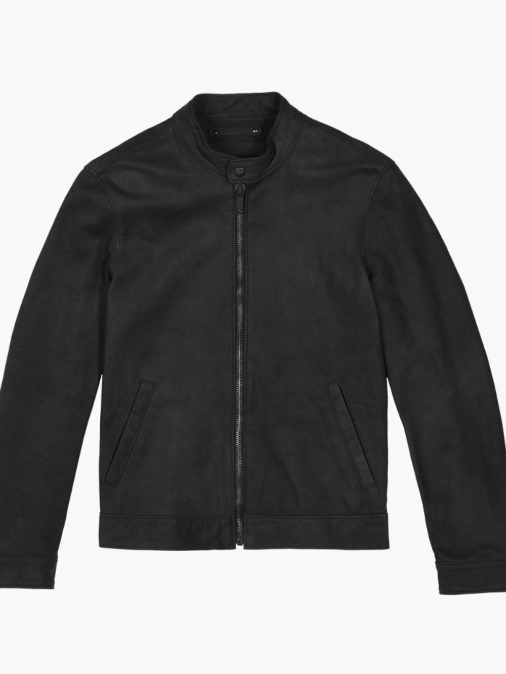 Thursday Boot Company Men's Black Leather Bomber Jacket - Picture 3 of 7